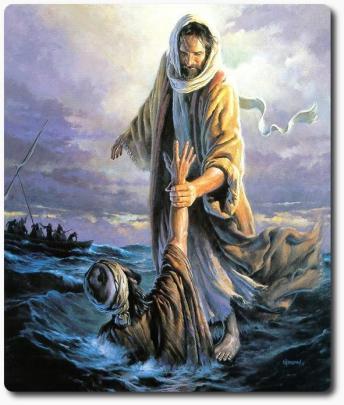 Jesus-pulling-peter-from-the-water-picture